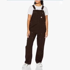 Carhartt Women's Crawford Double Front Bib Overalls XXL XX-Large Regular